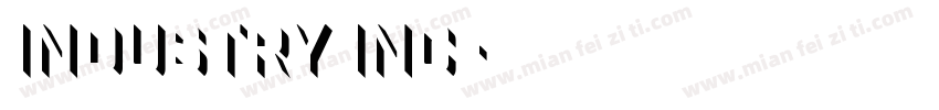 Industry Inc字体转换